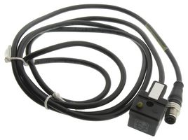 MOLEX 1210360789 线缆, DIN 5P 连接器, 公-M12 直角 5P 连接器, 公, 2M