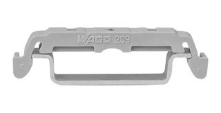 WAGO 0209-0120 MOUNTING FOOT, GREY, DIN-35 RAIL