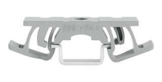 WAGO 209-1115 MOUNTING FOOT, GREY, DIN-15 RAIL