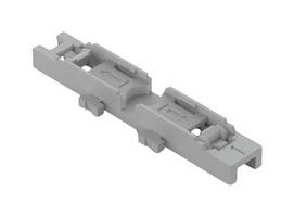 WAGO 221-2531 安装载体, 1路, DIN35 轨, 灰色