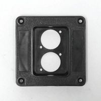 PENN ELCOM M1504 连接器碟, ABS, 用于二 SPEAKON OR XL