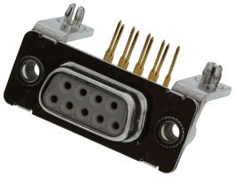 MOLEX / FCT 173109-0181. FCT DSUB RA PC RCPT 09 PN W/CLINCH