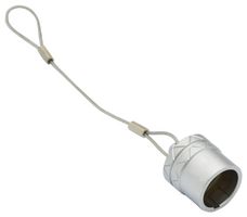AMPHENOL LTW CAP-DLBMQCE2 WATERPOOF DUST CAP, SIZE 0, TFG, BRASS