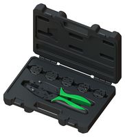 MULTICOMP PRO MP009830 压接工具套件, 带5 模具与工具盒