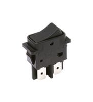 C&K COMPONENTS DF62J12S2AQA 翘板开关, DPST, 16A, 250VAC, 通孔安装