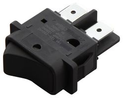 C&K COMPONENTS DF62J12S215QA 船型开关, DPST, 16A, 250VAC, 黑色