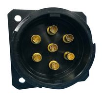 AMPHENOL INDUSTRIAL GTC030EQX36-BVP(025)(LC) CIRCULAR CONN, RCPT, 7POS