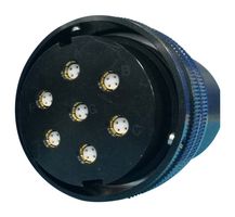 AMPHENOL INDUSTRIAL GTC06EQX36-BVS(025)(LC) 圆形连接器, 公, 7路