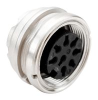 AMPHENOL SINE/TUCHEL T 3507 400 圆形连接器, 母, 8路, 面板