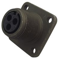 AMPHENOL INDUSTRIAL MS3102E10SL-3S. CIRCULAR CONNECTOR RCPT, SIZE 10SL, 3POS