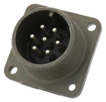 AMPHENOL INDUSTRIAL MS3102E16S-1P. 圆形连接器, 尺寸16S, 7路, 盒式