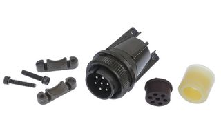AMPHENOL INDUSTRIAL MS3106E16S-1P. 圆形连接器, 尺寸16S, 7路, 电缆安装