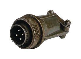 AMPHENOL INDUSTRIAL MS3106F18-10P CIRCULAR CONNECTOR, PLUG, 18-10, CABLE