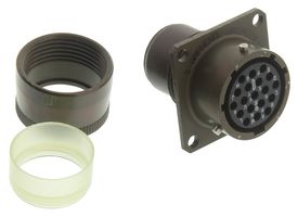 AMPHENOL AEROSPACE MS3120E-14-19S CIRCULAR CONN, RCPT, 14-19, WALL MOUNT