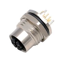 AMPHENOL INDUSTRIAL HDM12RF08ASTMC 圆形连接器, 母, 8路, 锁紧螺母