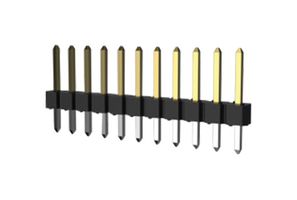 AMPHENOL COMMUNICATIONS SOLUTIONS 68602-104HLF 连接器, 针座, 4路, 2排, 2.54MM