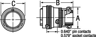 AMPHENOL INDUSTRIAL PT06SE10-6P(SR)