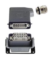 HARTING 10200100000 CONNECTOR KIT, WIRE TO WIRE, 10POS+PE