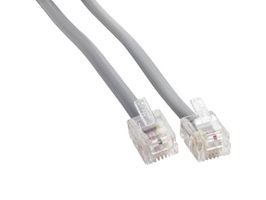 AMPHENOL CABLES ON DEMAND MP-5FRJ11STWS-001. 以太网电缆, RJ11 公-公, 1英尺