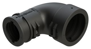 AMPHENOL SINE/TUCHEL AHDPBS-15L017-1805. 连接器后盖, 直角型, 尺寸 18, 黑色