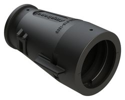 AMPHENOL SINE/TUCHEL AHDPBS-16L017-1805. 连接器后盖 盖, 直型, 尺寸 18, 黑色