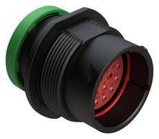 AMPHENOL SINE/TUCHEL AHDP04-18-20PN-BRA. 圆形 连接器, 母, 20路, 压接