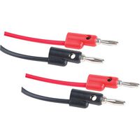 TENMA 21-2240. Stackable Banana Plug Set (Black/Red)