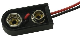 KEYSTONE 84-4 BATTERY STRAP, 9V, WIRE LEAD