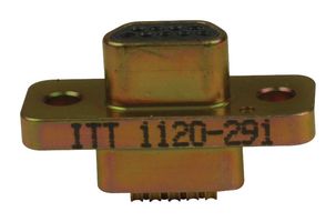 ITT CANNON MDM-9PSB-A174 MICRO-D SUB CONN, PLUG, 9POS, SOLDER CUP