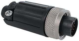 SWITCHCRAFT/CONXALL SF6980-18PG-530 圆形连接器, 18路, 公, 压接
