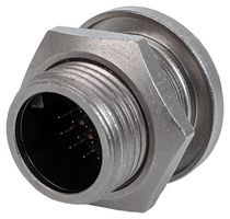 SWITCHCRAFT/CONXALL SF7980-18PG-300 圆形连接器, 18路, 母, 压接