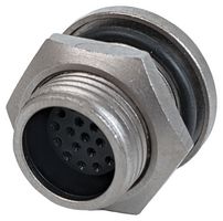 SWITCHCRAFT/CONXALL SF7982-18SG-300 圆形连接器, 18路, 母, 焊接