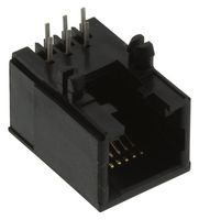 AMPHENOL COMMUNICATIONS SOLUTIONS RJE05-166-0310 CAT3 RJ11 MODULAR JACK, 6 POSITION, 1 PO
