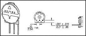 BOURNS 3352T-1-103LF.