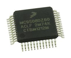 NXP MC9S08DZ60ACLF. 8-BIT MICROCONTROLLER IC, HCS08, 40MHZ,