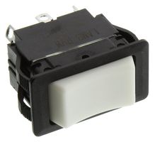E-SWITCH RVW56D1200. 船型开关, DPDT, 20A, 125VAC, 面板