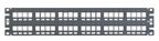 PANDUIT NK6PPG24Y 配线面板, CAT6, 24端口, 1机架
