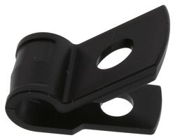 MULTICOMP PRO MP001669 螺丝安装电缆夹, #6, PA 6.6, 黑色