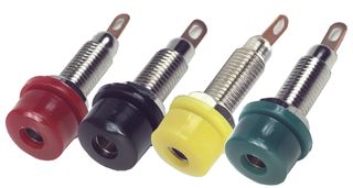 TENMA SPC15179 TEST JACK, COMBINATION INSULATED, GREEN