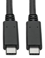 EATON TRIPP LITE U420-C03-G2-5A 线缆, USB, 3.1 C-C 插头, 0.9M