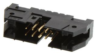 AMP - TE CONNECTIVITY 1658694-6 线至板连接器, 针座, 10路, 2排, 2.54MM