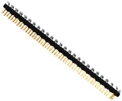 AMPHENOL COMMUNICATIONS SOLUTIONS 57202-G52-05ALF BOARD-BOARD CONNECTOR, HEADER, 10 POSITI