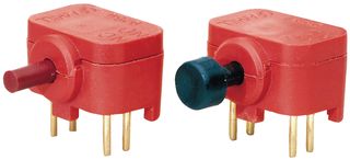 GRAYHILL 39-251 RED.. 开关, 按钮, SPDT, 150MA, 220V