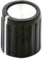 ALCOSWITCH - TE CONNECTIVITY PKG40B1/8. RIBBED KNOB WITH LINE INDICATOR, 3.175MM