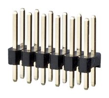 METZ CONNECT PR20205VBDN 连接器, 针座, 10路, 2排, 2.54MM