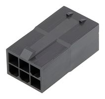 MOLEX 172762-1018 连接器外壳, 公, 18路, 4.2MM