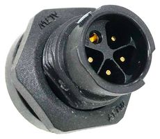 AMPHENOL LTW AG-05PMJS-QC800P. 圆形连接器, 母, 5路, 面板