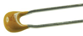KEMET C052T104K5X5CM CAP, MLCC, X7R, 0.1UF, 50V, RADIAL