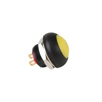 PHILMORE 30-12632 按钮 开关, 小型, SPST, 黄色