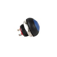 PHILMORE 30-12636 按钮 开关, 小型, SPST, 蓝色